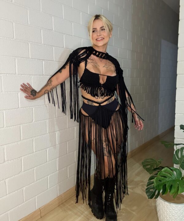 Ombreira macrame