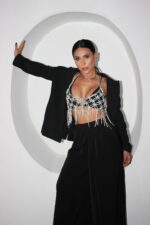 Cropped macrame brilho